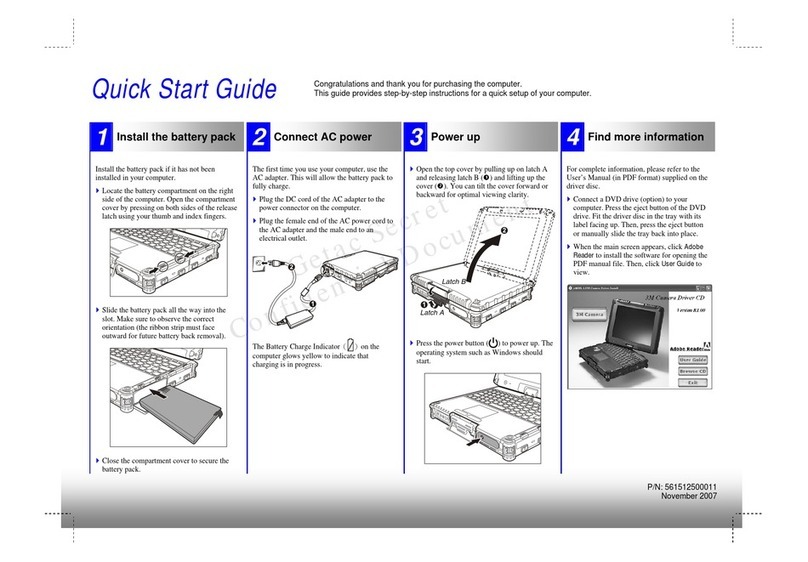 Getac V100 User manual