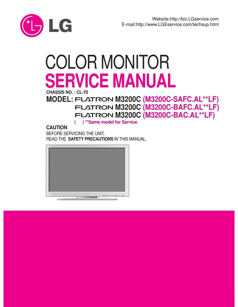 LG Flatron M3200C User manual