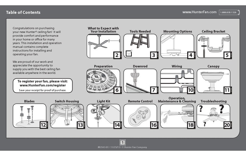 Hunter Hunter Ceiling Fan user manual