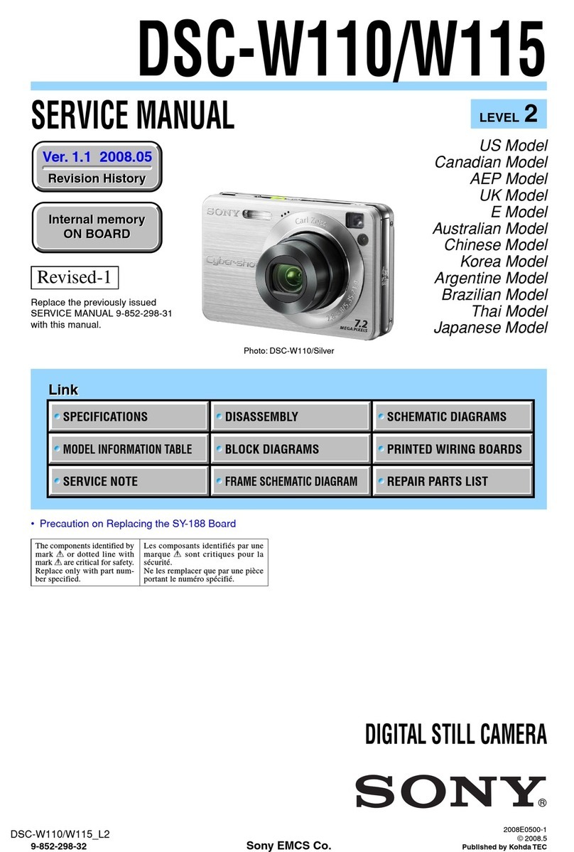 Sony Cyber-shot DSC-W115 User manual