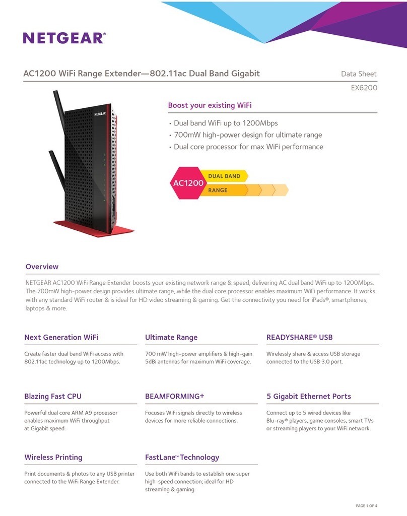 NETGEAR EX6200 datasheet