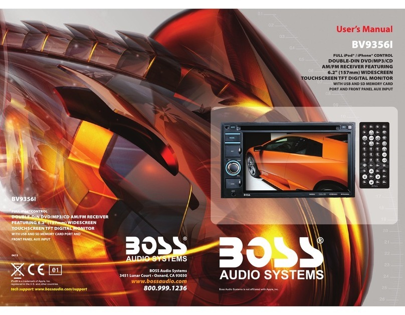 Boss Audio Systems BV9356I User manual