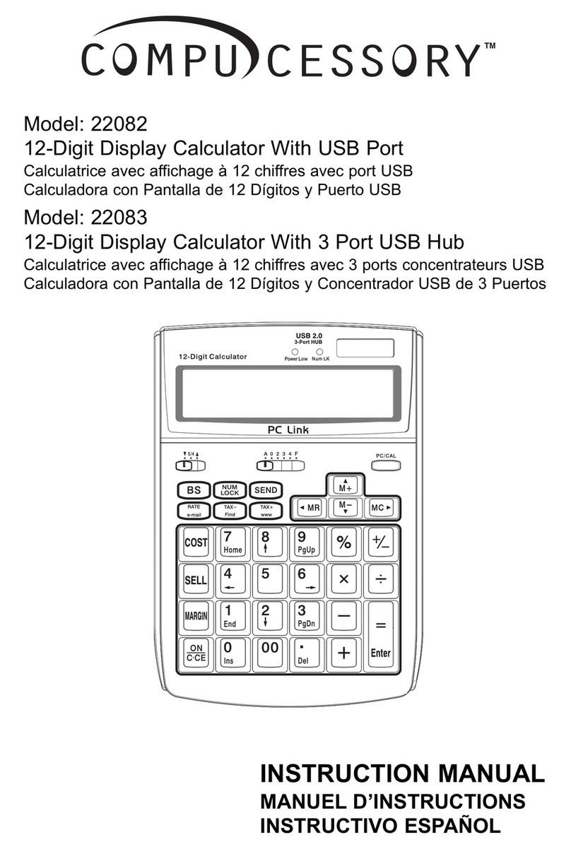 Compucessory 22082 instruction manual