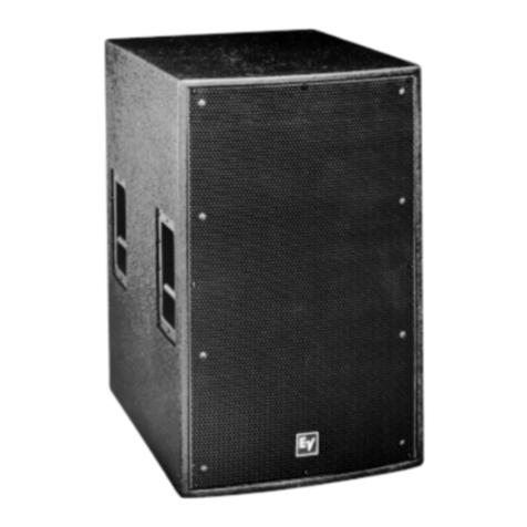 Electro-Voice DeltaMax DMS-2181 Service manual