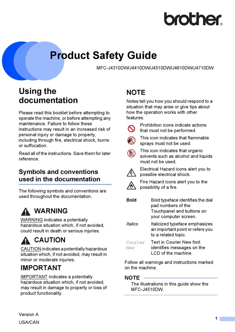 Brother MFC-J4310DW Operating manual