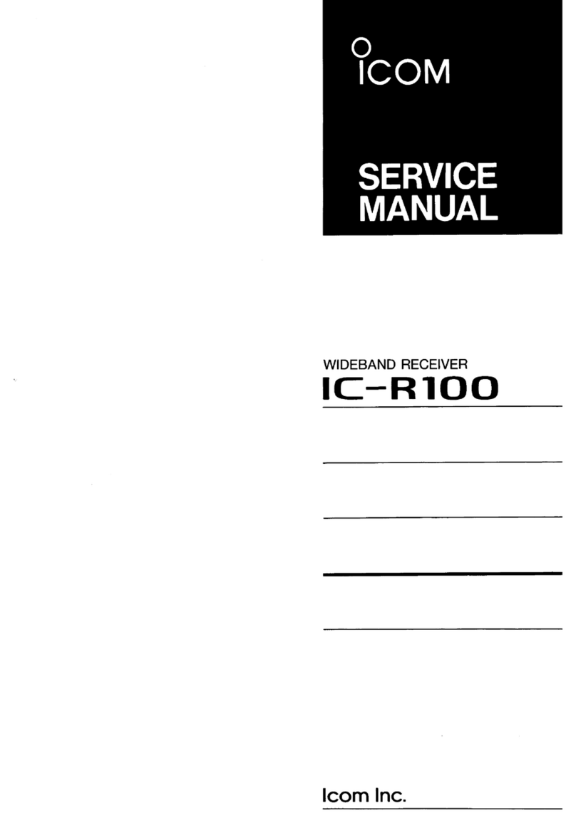 Icom IC-R100 User manual