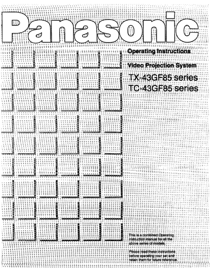 Panasonic TX-43GF85 series User manual