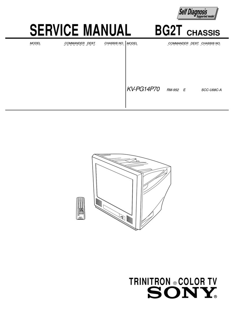 Sony TRINITRON KV-PG14P70 User manual