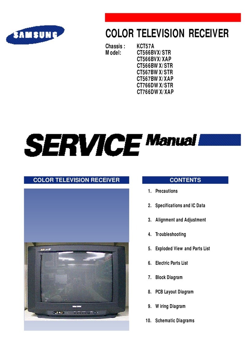 Samsung CT566BVX/STR Service manual