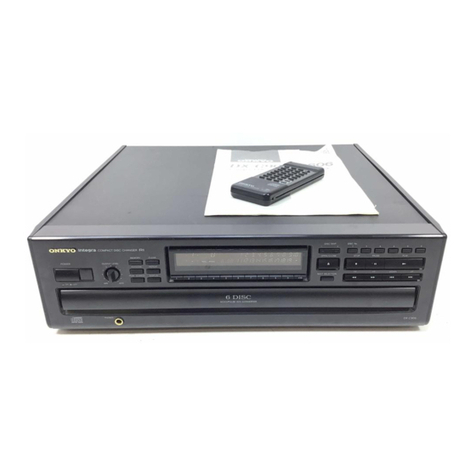 Onkyo DX-C909 User manual