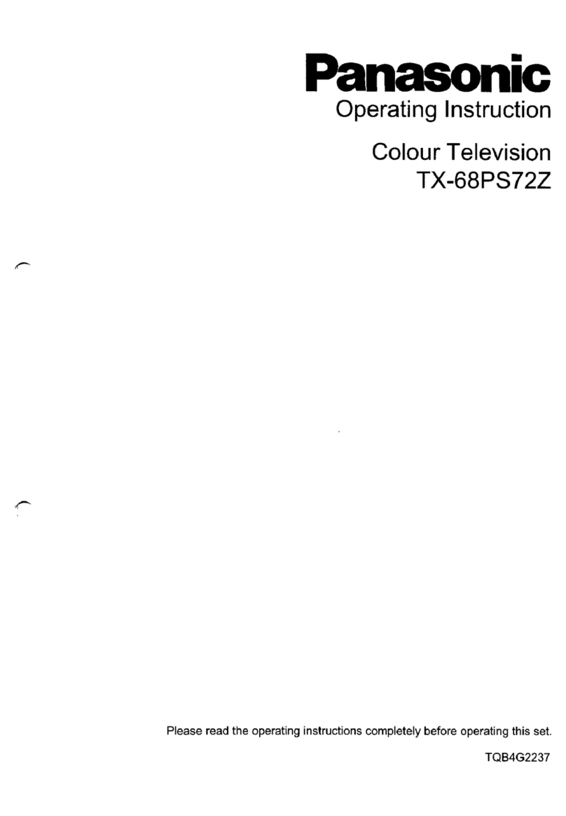 Panasonic TTX-68PS72Z operating instructions