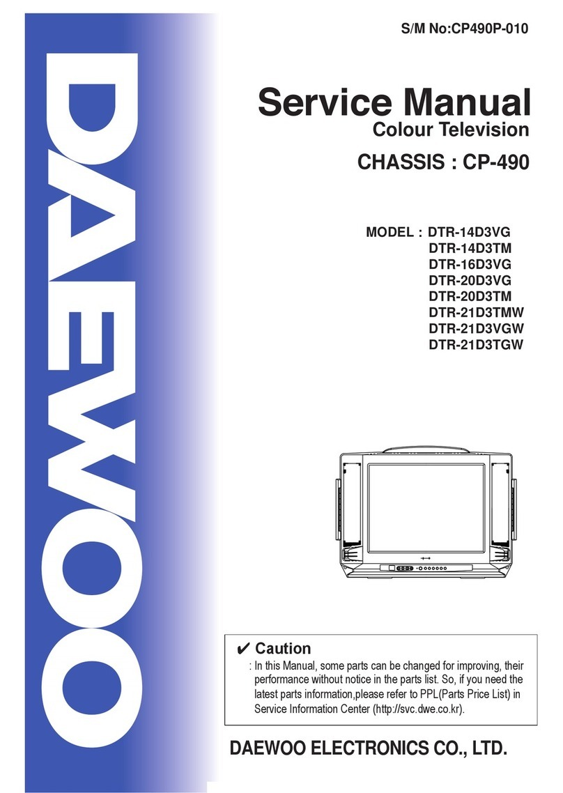 Daewoo DTR-14D3VG User manual