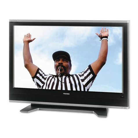 Toshiba 42HP66 - 42" Plasma TV User manual