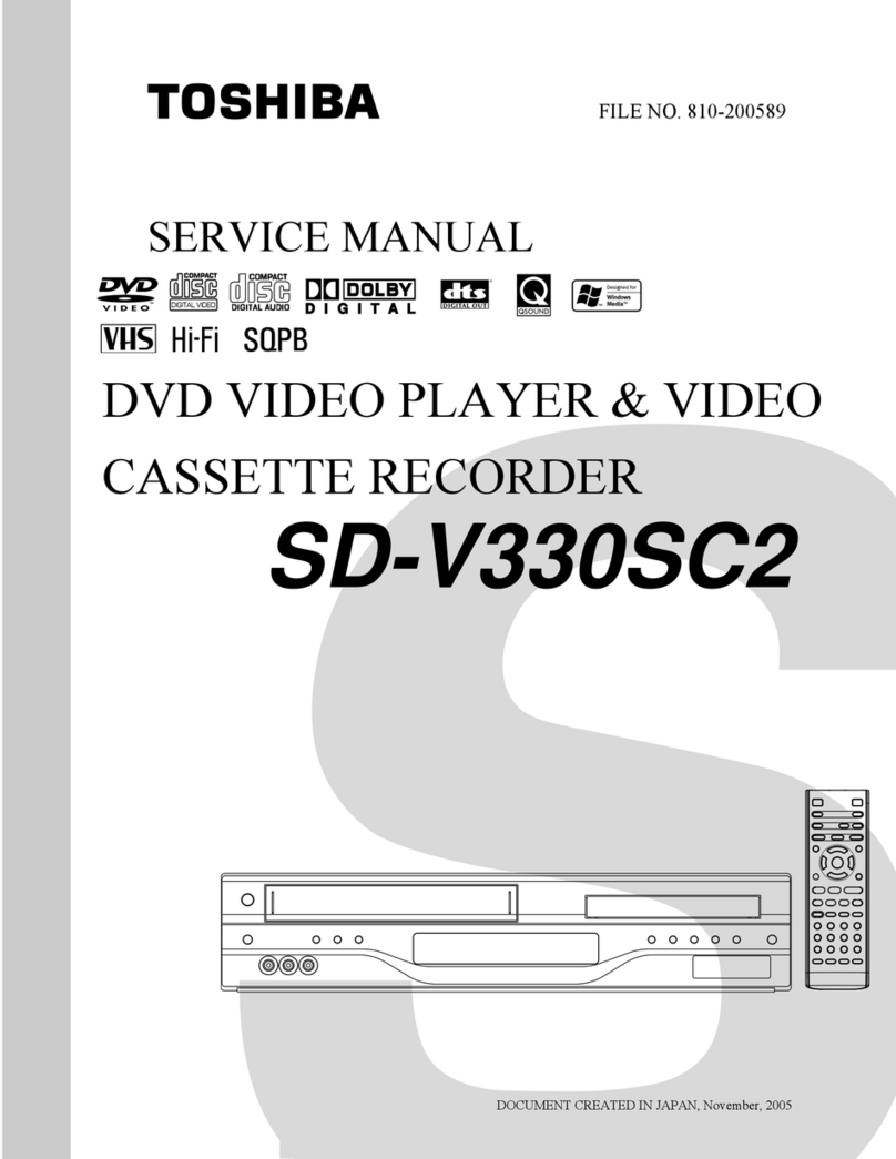 Toshiba SD-V330SC2 User manual