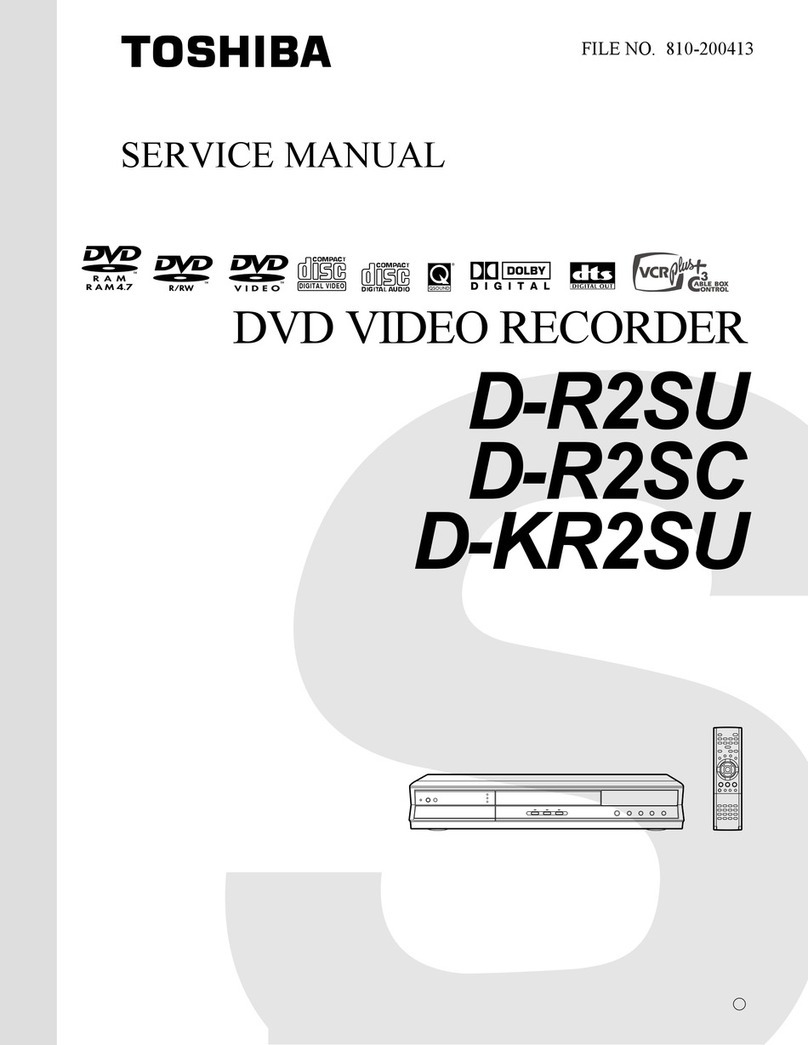 Toshiba D-R2SU User manual