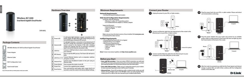 D-Link DIR-860L User manual D-Link DIR-860L User manual