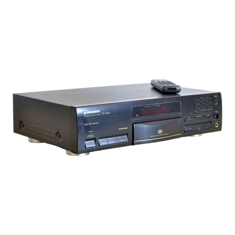 Pioneer PD-S504 Service manual