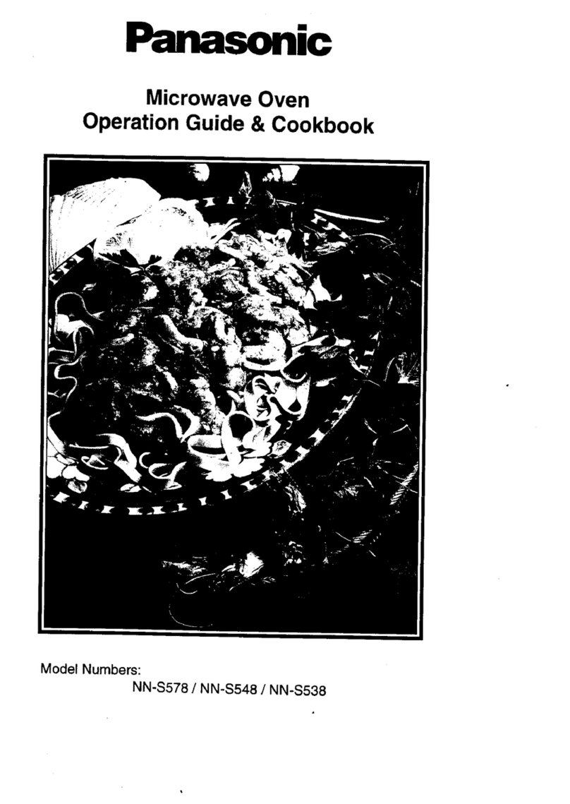 Panasonic NN-S578 User manual