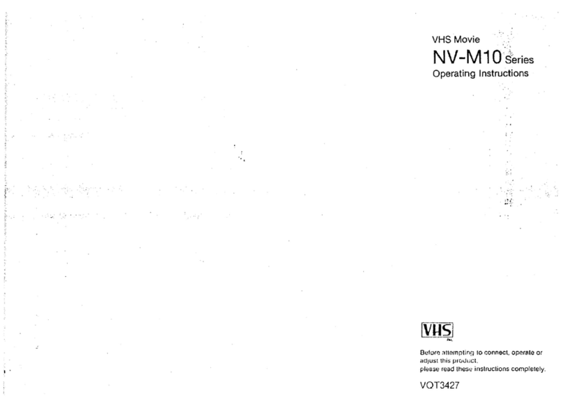 Panasonic NV-M10 series User manual