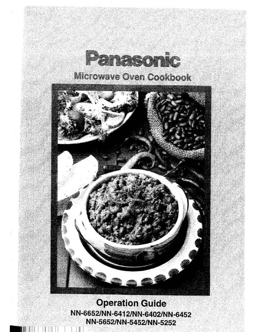 Panasonic NN-6652 Operation guide