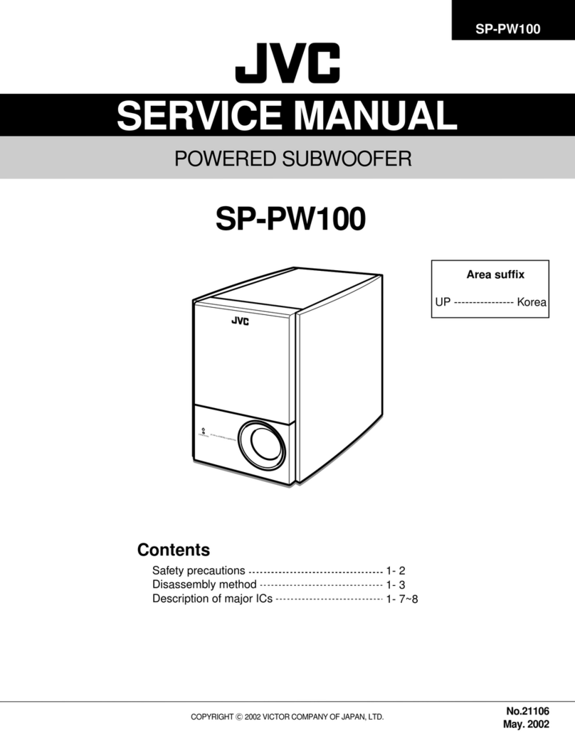 JVC SP-PW100 User manual