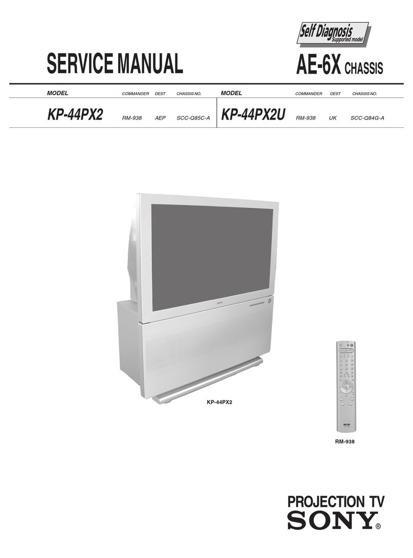 Sony KP-44PX2 User manual
