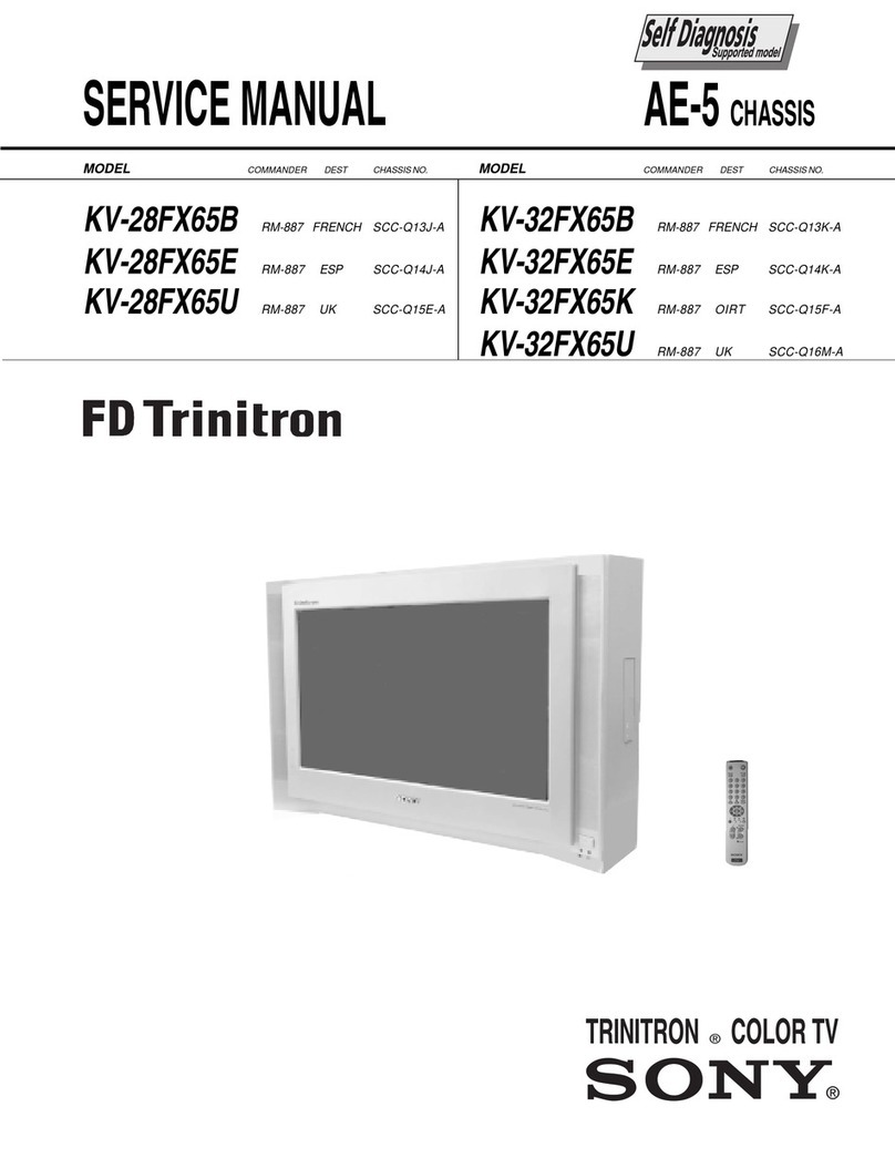 Sony KV-28FX65B User manual Sony KV-28FX65B User manual