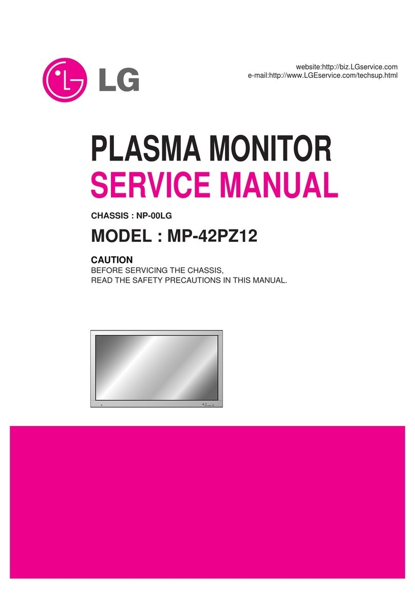 LG MP-42PZ12 User manual