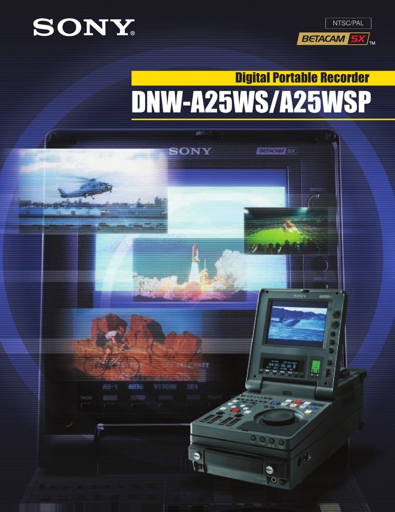 Sony DNW-A25WS User manual