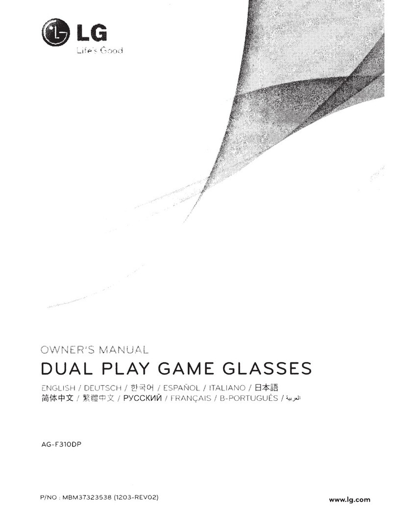 LG AG-F310DP User manual