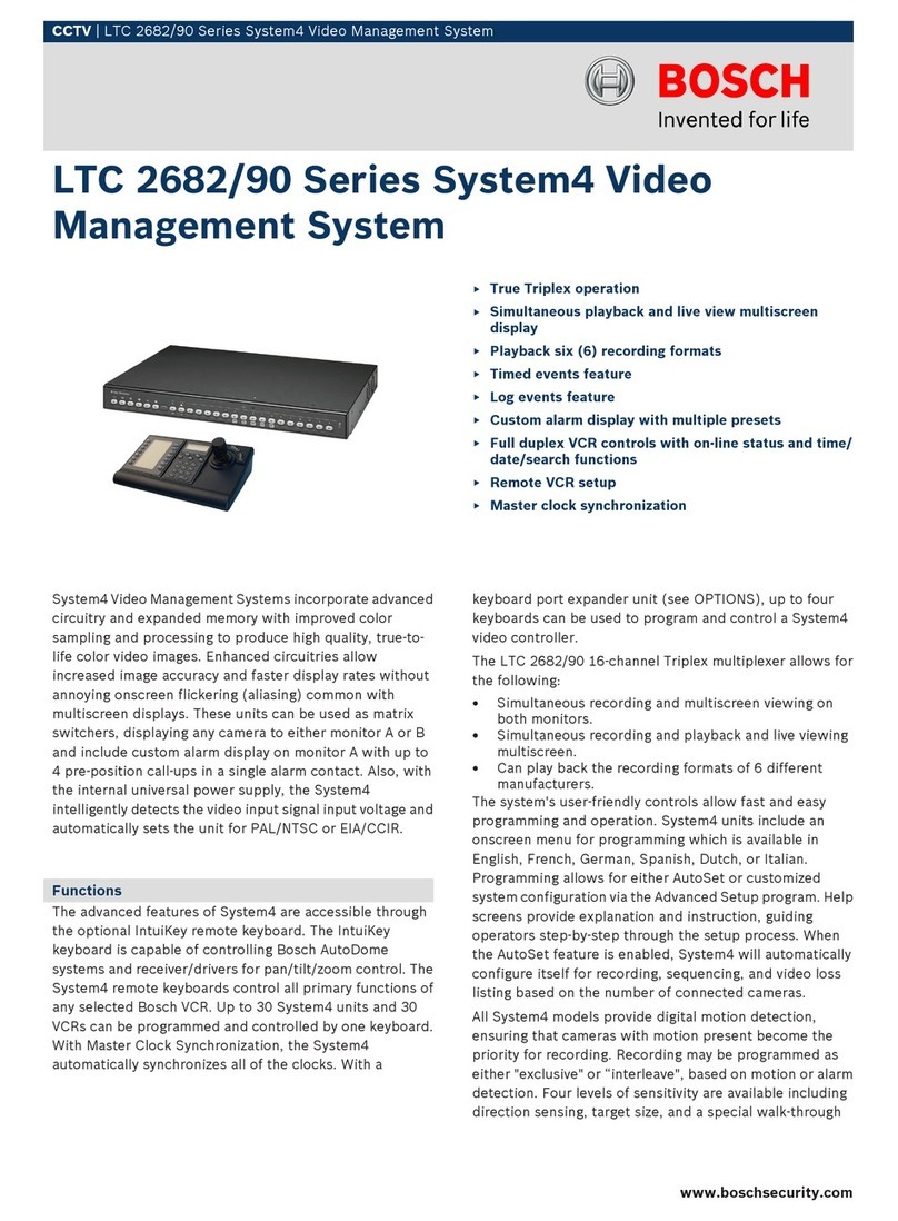 Bosch LTC 2682/90 Series User manual