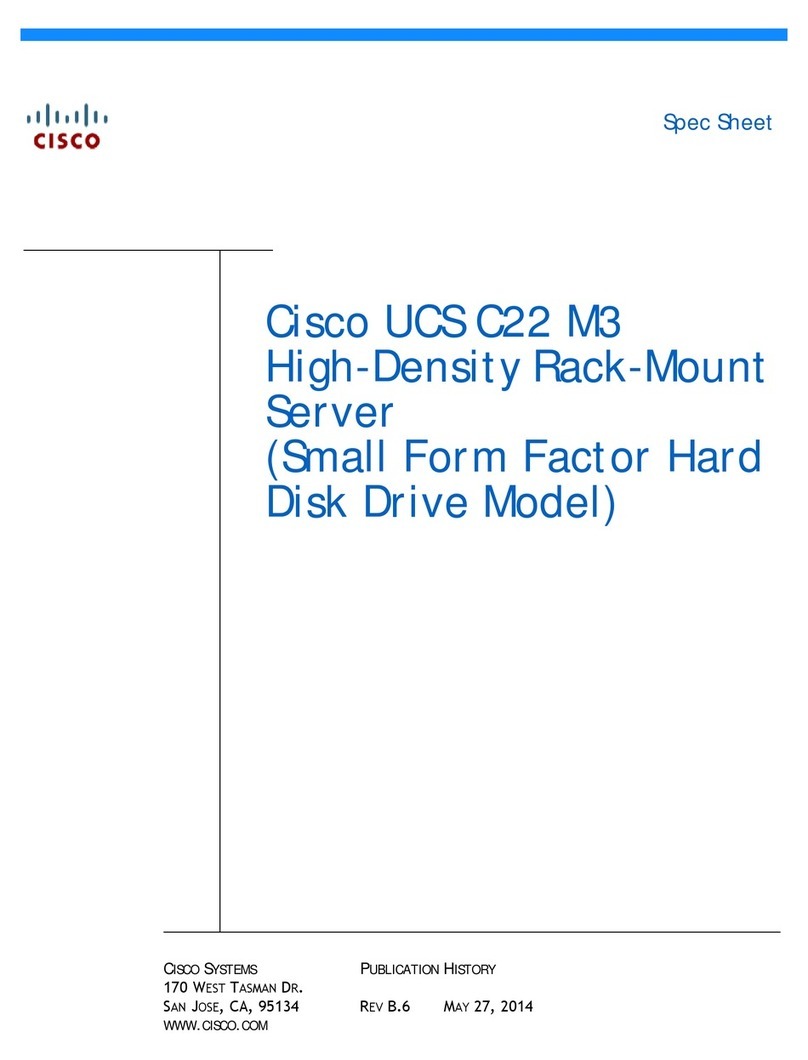 Cisco UCS C22 M3 System manual