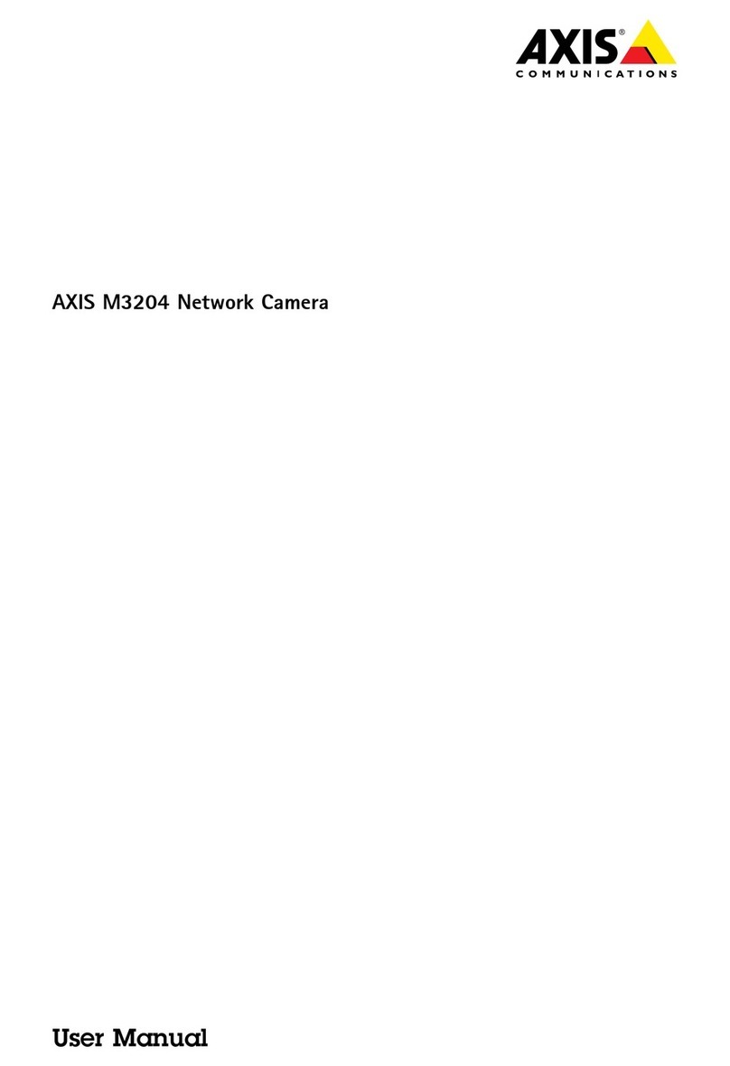 Axis M3204 User manual
