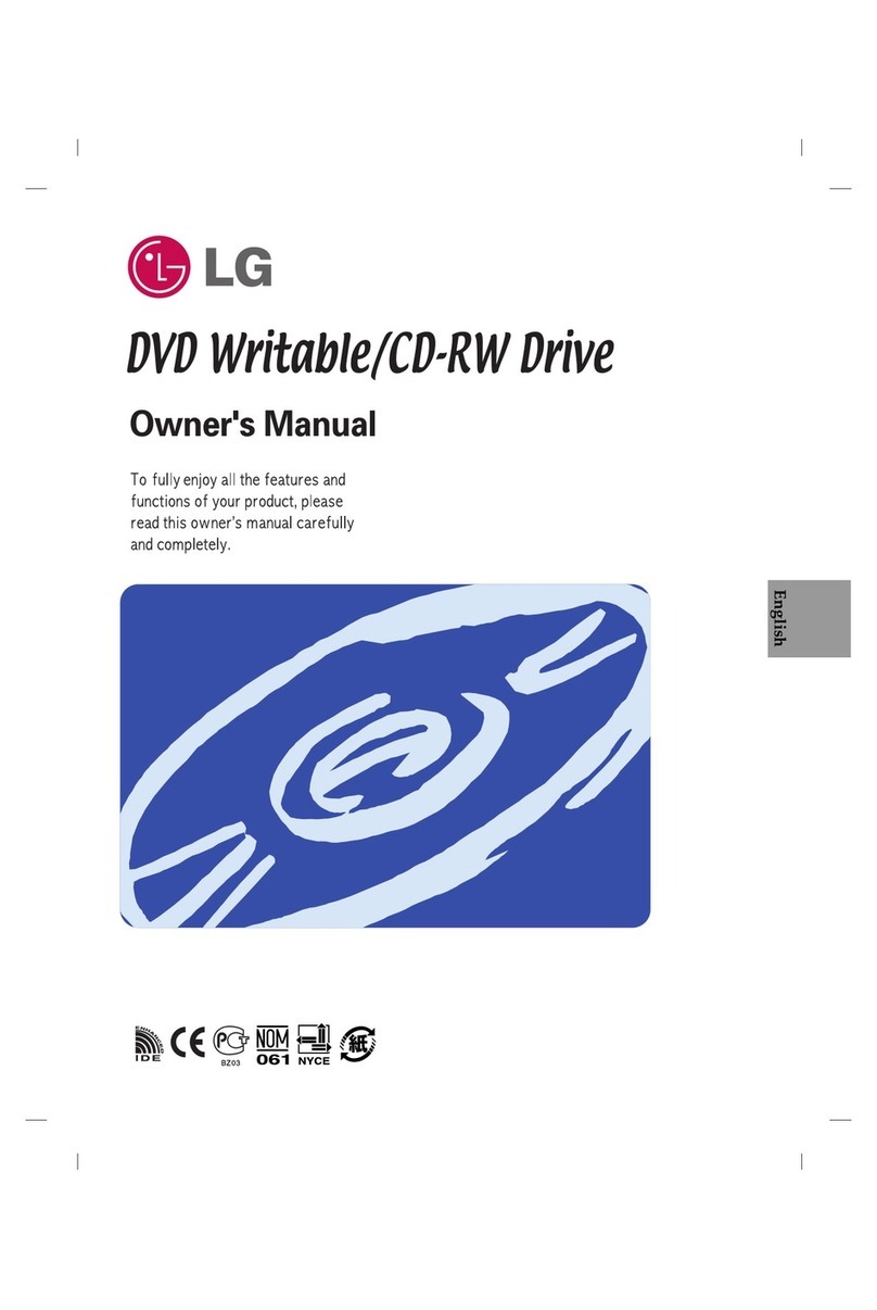 LG GWA-4166B owner's manual