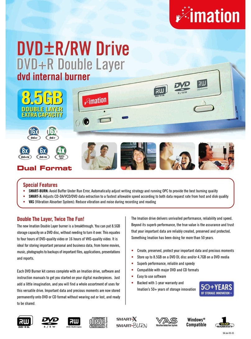 Imation IMWDVRW16DLI User manual