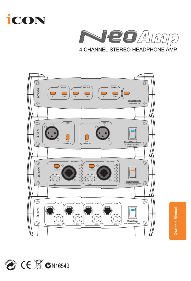 ICON NeoAmp owner's manual