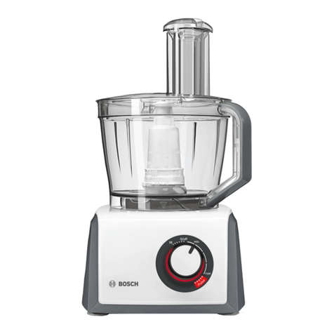 Bosch MCM68840 User manual