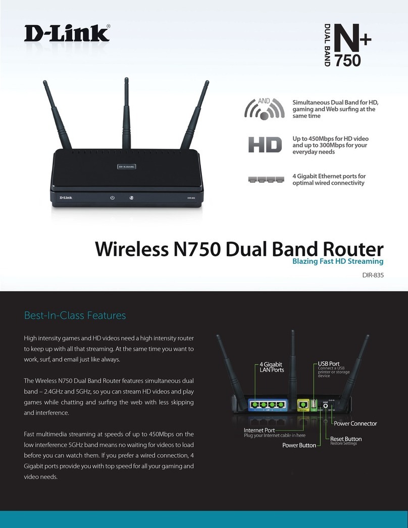 D-Link DIR-835 User manual