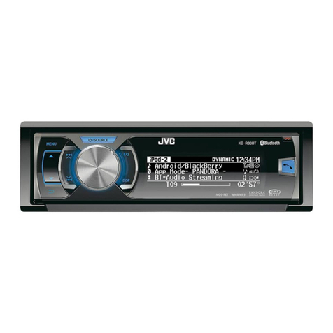 JVC KD-R80BT User manual JVC KD-R80BT User manual