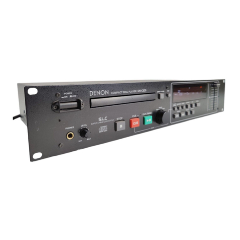 Denon DN-C630 User manual
