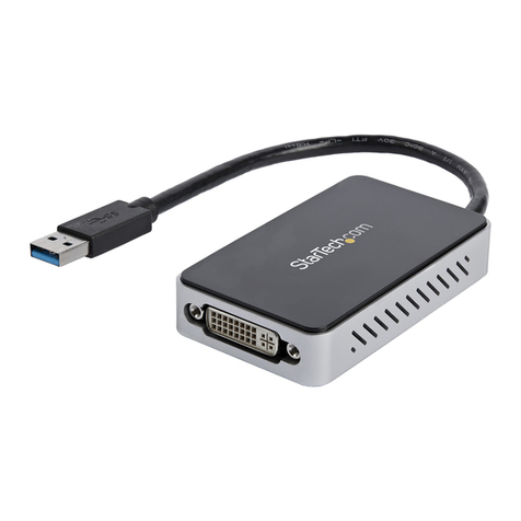 StarTech.com USB32DVIEH User manual StarTech.com USB32DVIEH User manual
