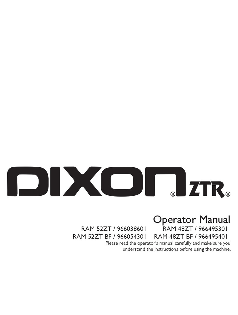 Dixon RAM 48ZT BF User manual