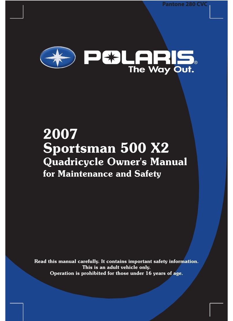 Polaris 2009 Sportsman X2 500 EFI Guide