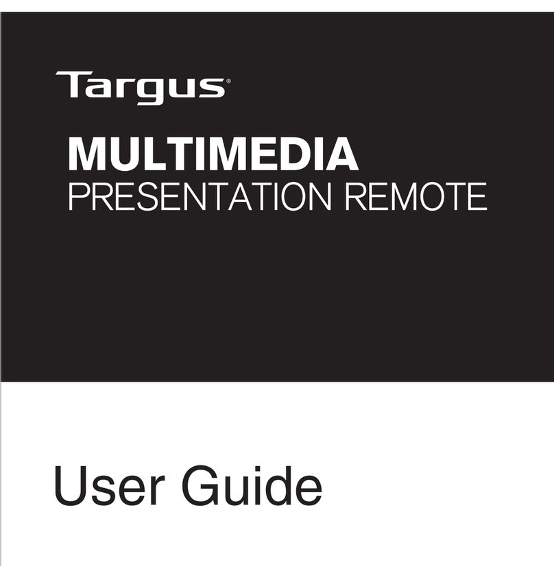 Targus Targus Laser Presentation Remote User manual