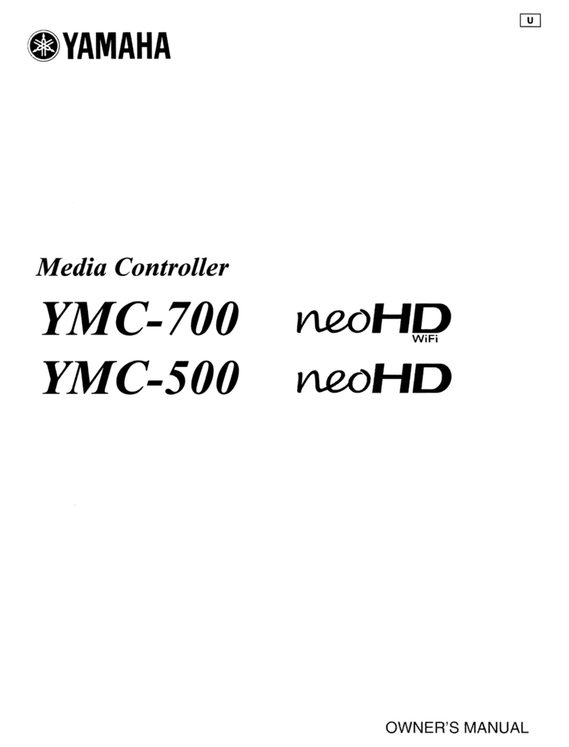 Yamaha neoHD YMC-700 User manual Yamaha neoHD YMC-700 User manual