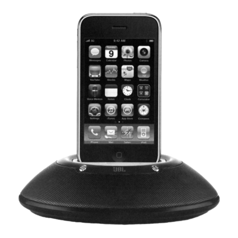 JBL on stage micro II User manual