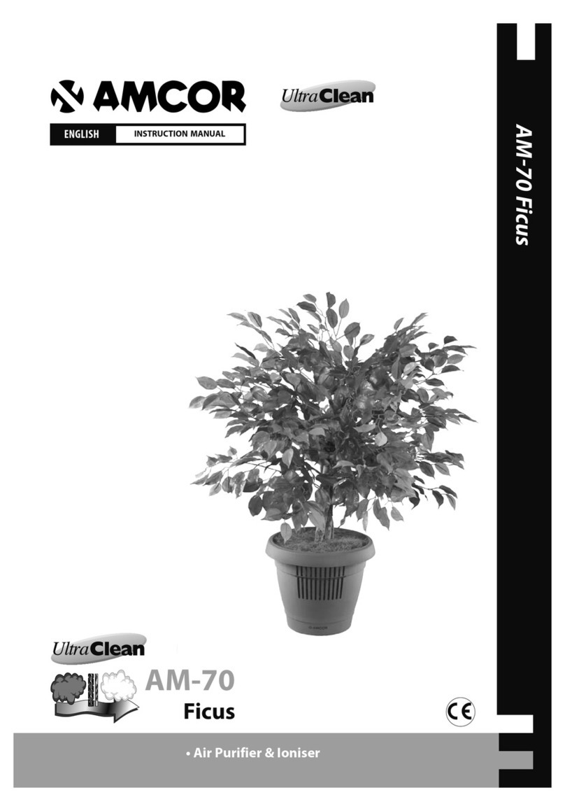 Amcor UltrClean AM-70 Ficus User manual