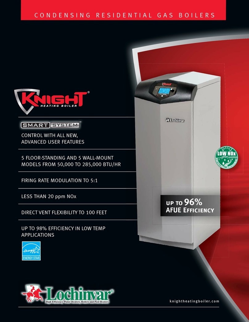 Lochinvar KNIGHT WBN051 User manual