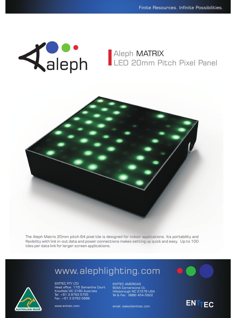 Aleph MATRIX Specifications Aleph MATRIX Specifications