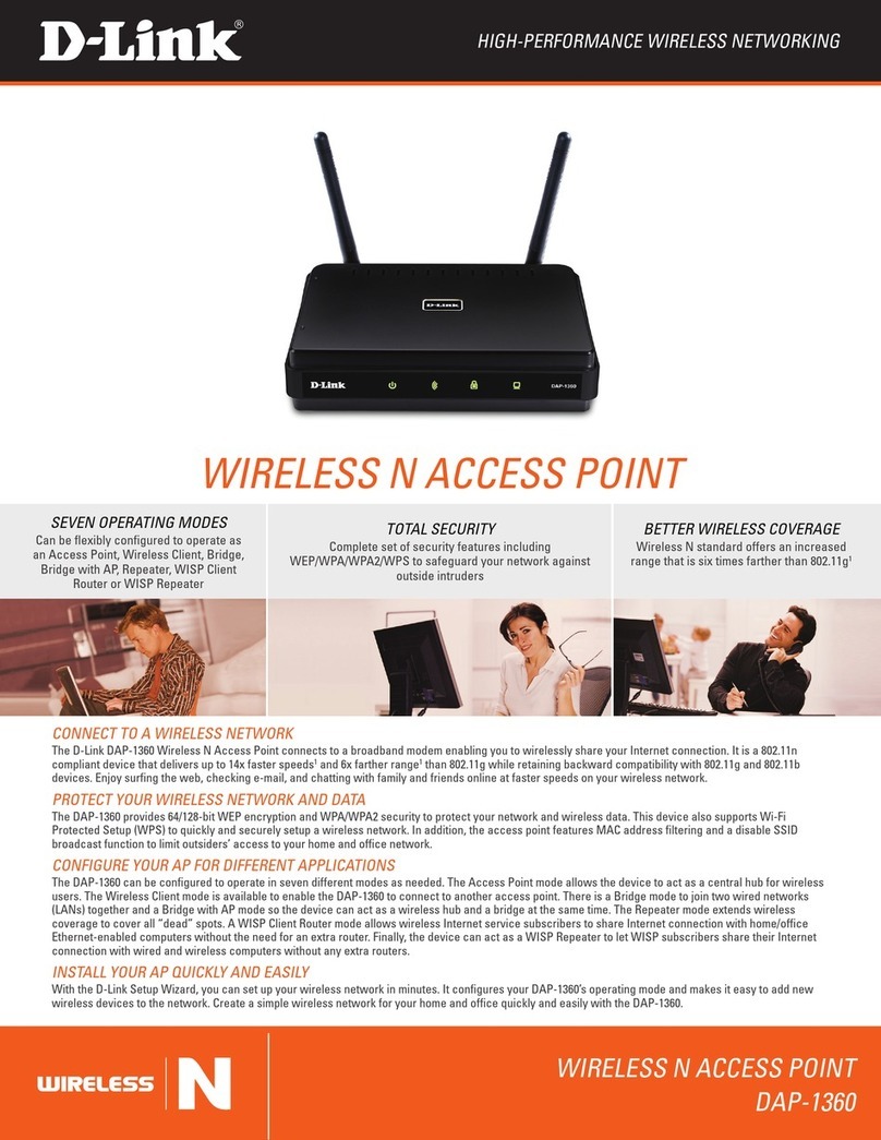 D-Link DAP-1360 User manual D-Link DAP-1360 User manual